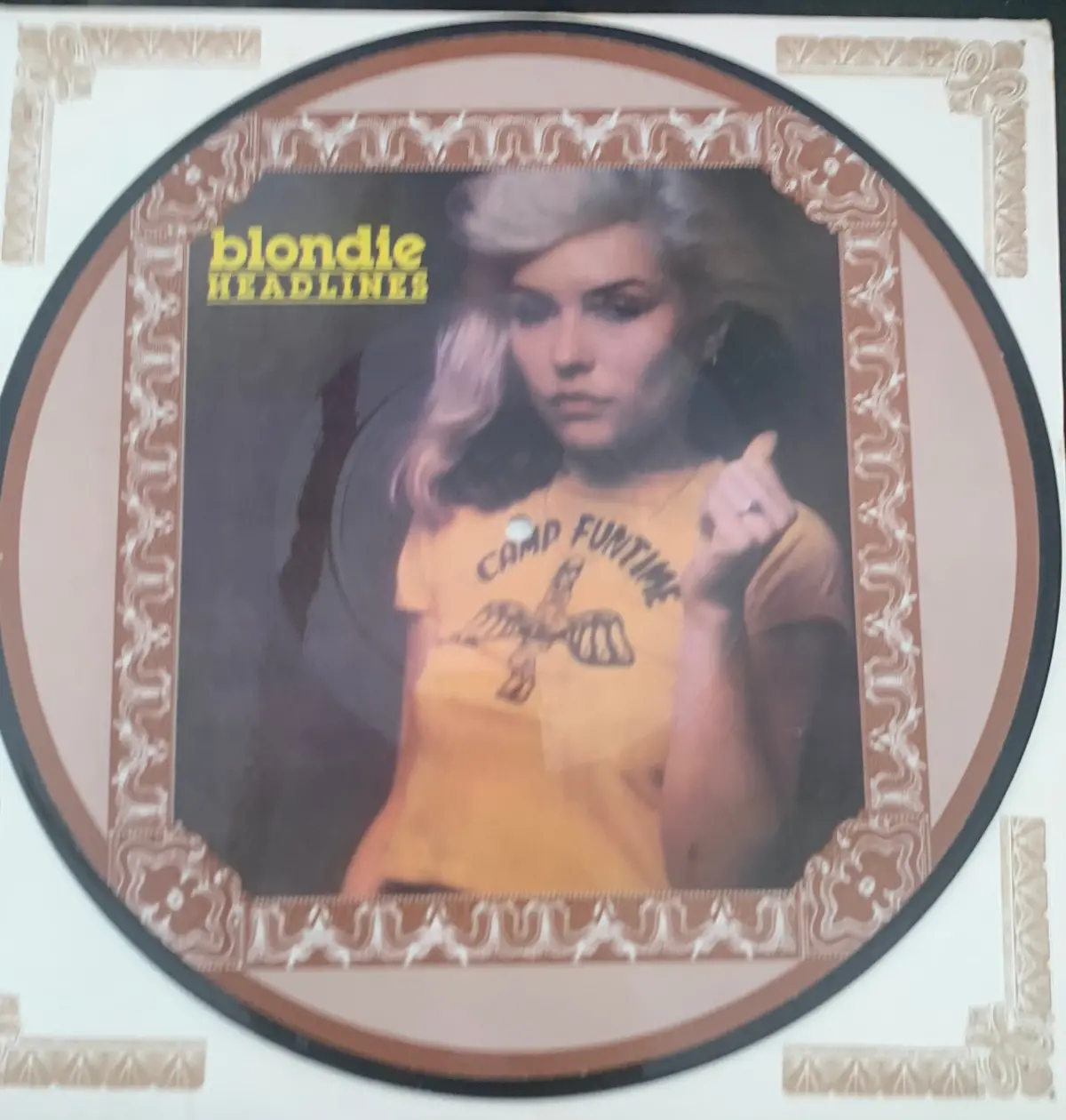 Blondie - Headline Live '80S Lp Picture Disc Vinyl - Used 1