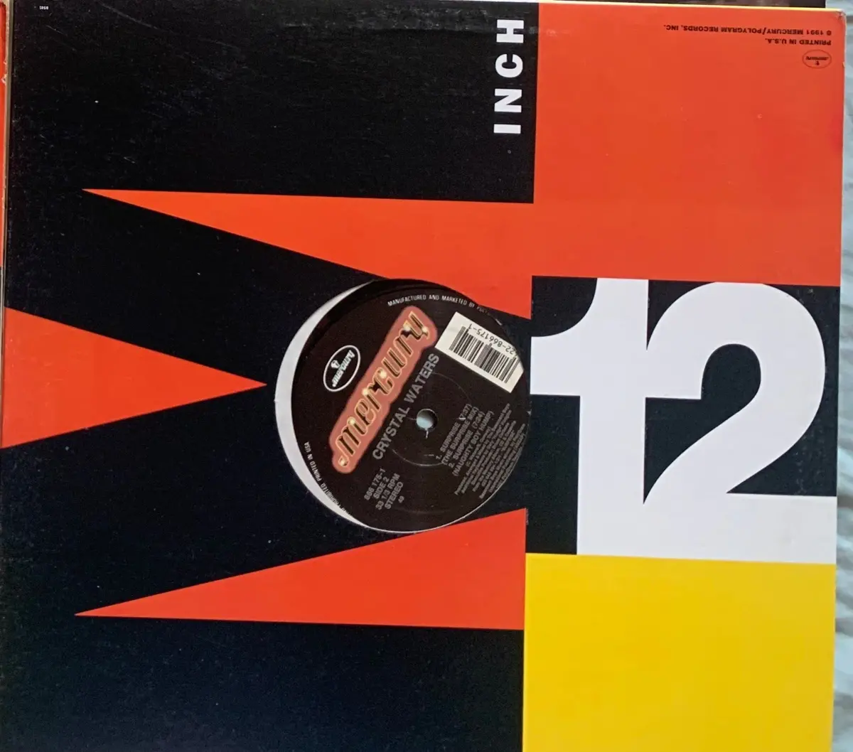 Crystal Waters -  Surprise  12" Remix Lp Vinyl - Used 1