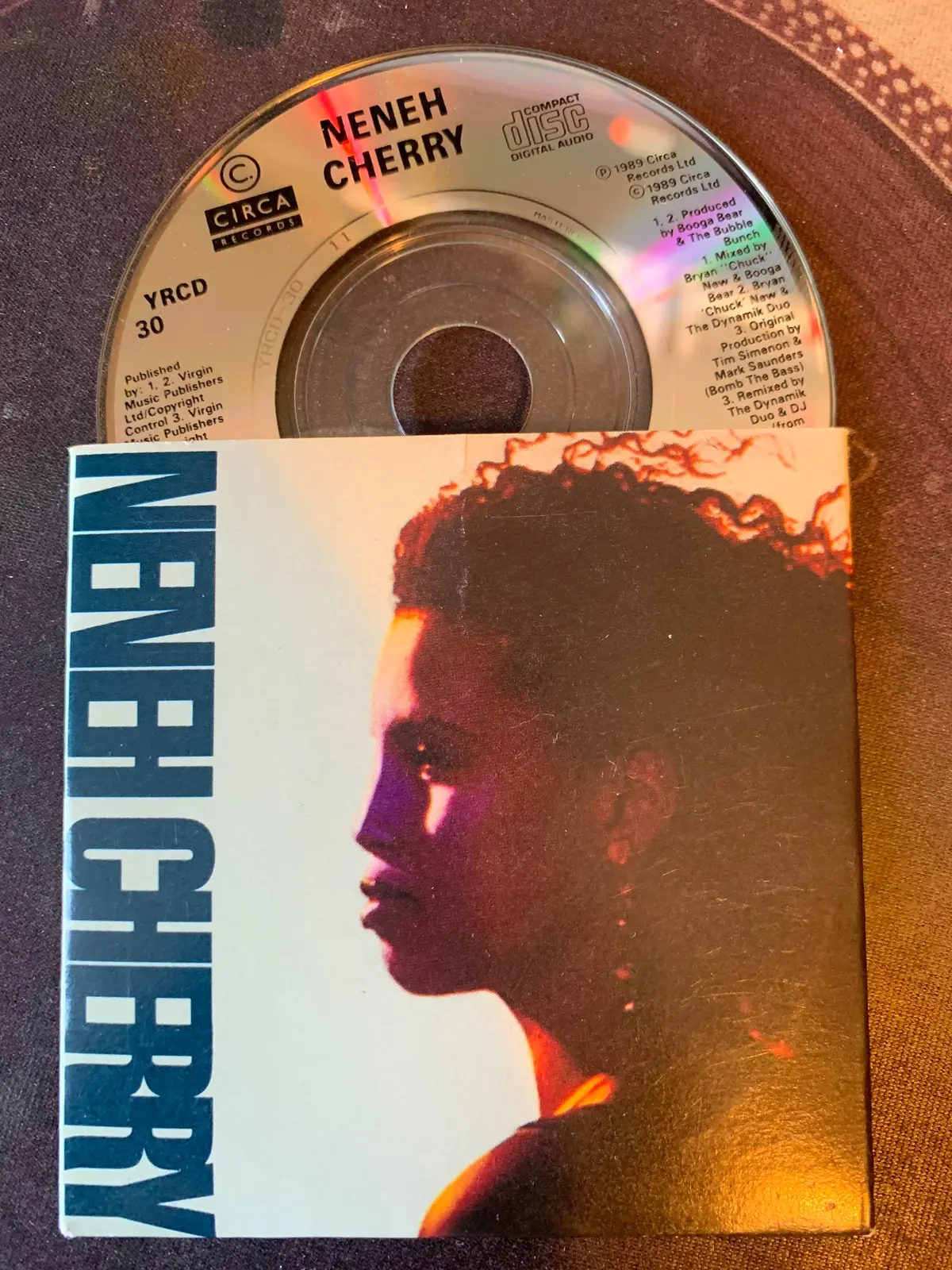 Neneh Cherry - Manchild /Buffalo Stance  (Remixes)  3" Import Minidsic Cd - Used 1