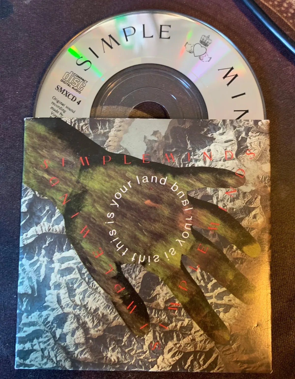 Simple Minds - This Is Your Land    3" Import Minidisc  Cd - Used 1
