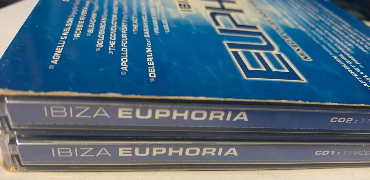 Euphoria - Ibiza Mixed By Alex Gold & Agnelli & Nelson 2Xcd - Used 2