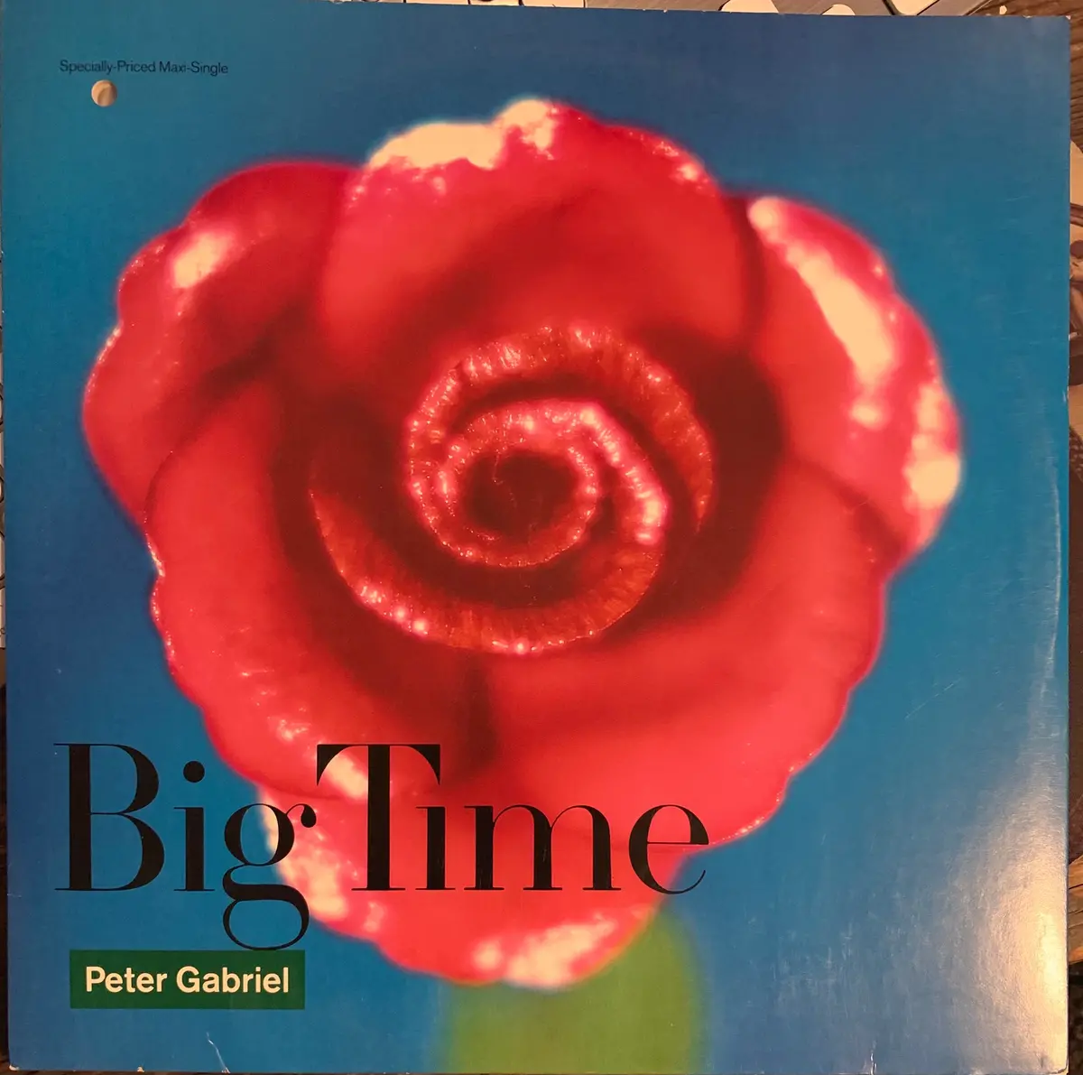 Peter Gabriel - Big Time (12" Remix Lp Vinyl ) Used 1