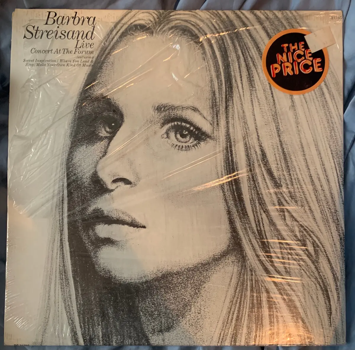 Barbra Streisand - Live Concert At The Forum '72 Lp Vinyl - Used 1