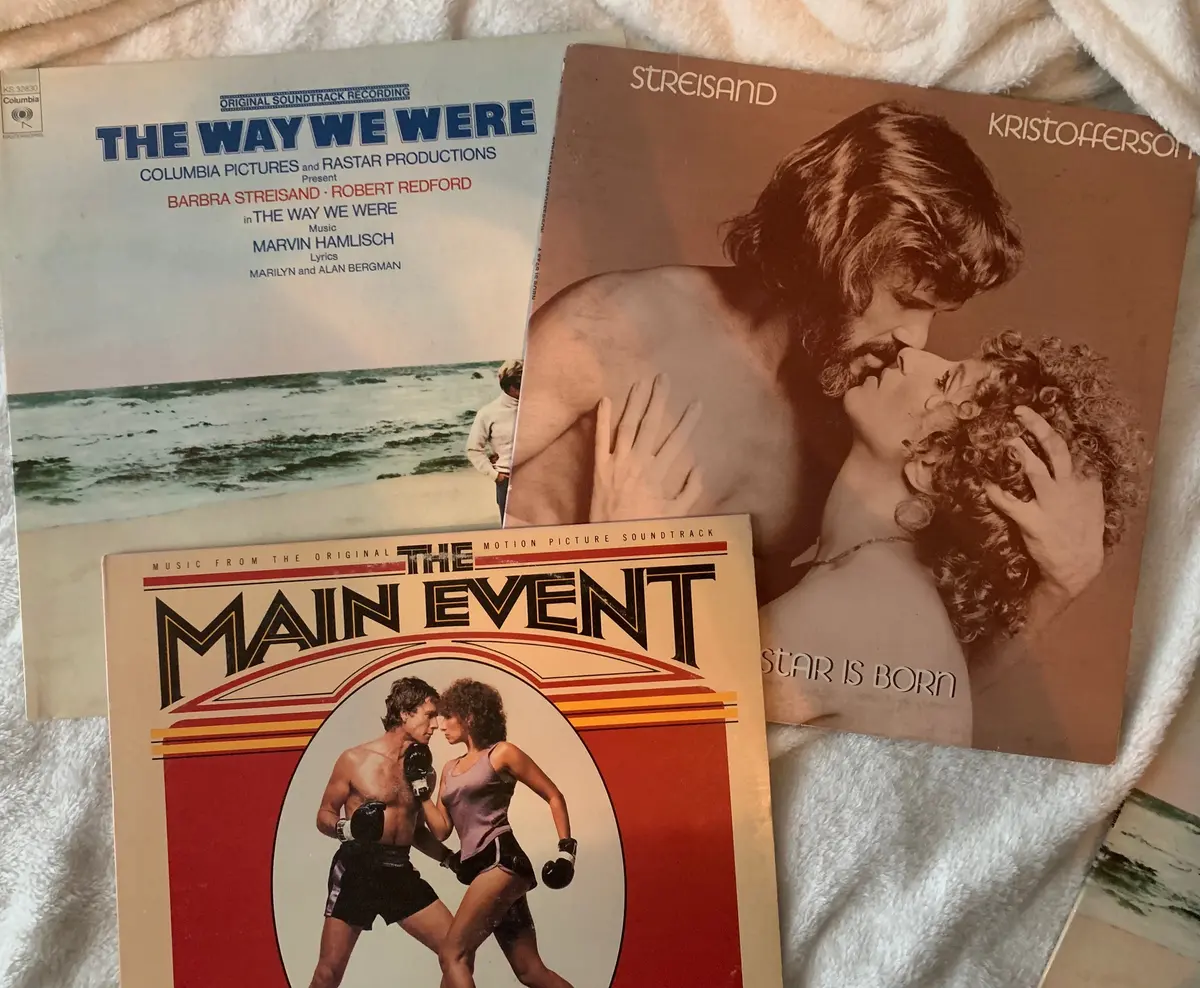 Barbra Streisand - 3 Movie Soundtracks Lp Vinyl - Used 1