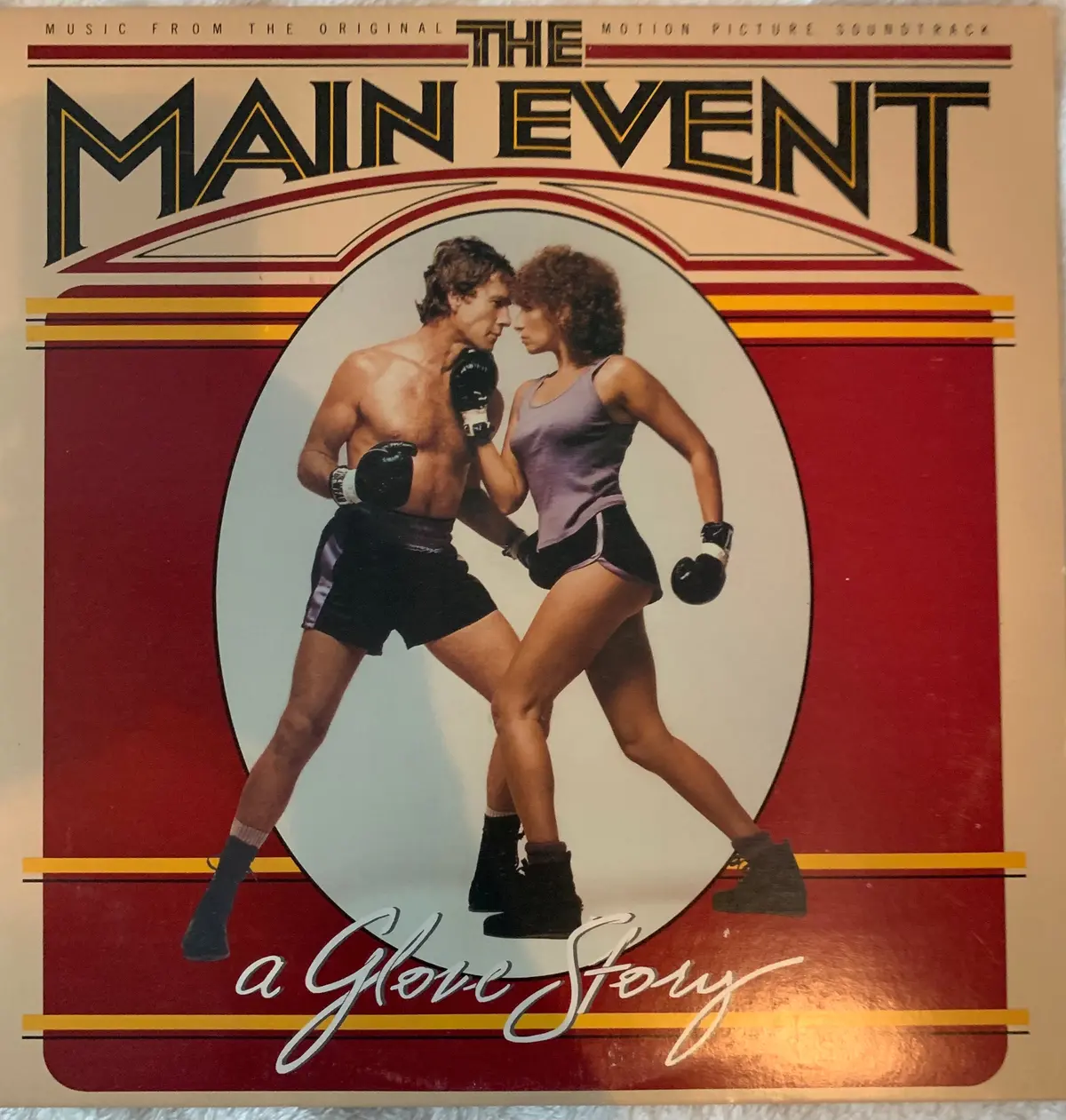 Barbra Streisand - The Main Event  Soundtrack Lp Vinyl - Used 1