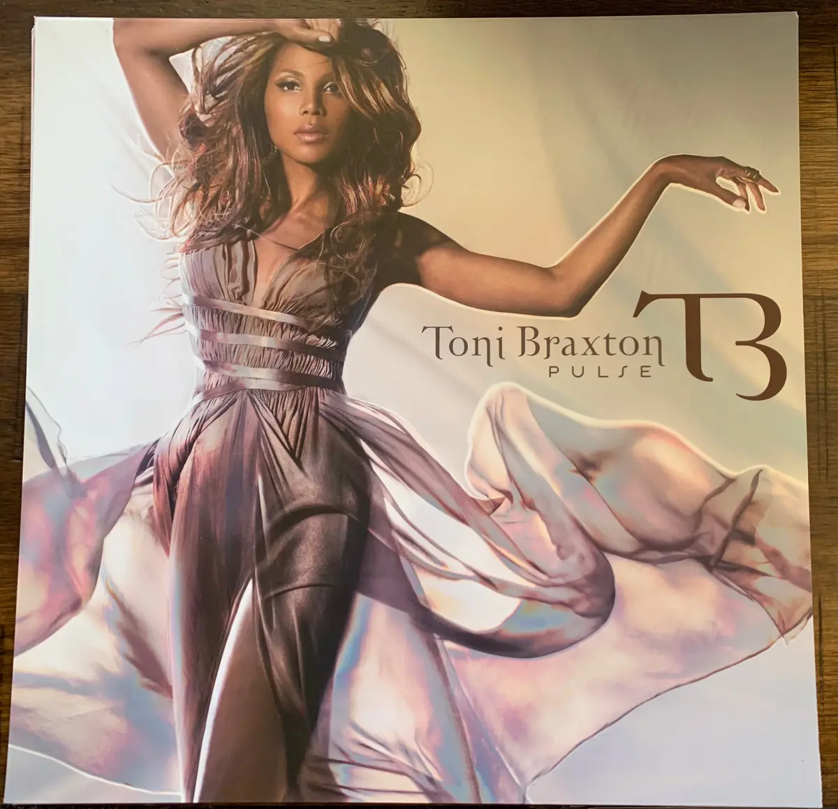Toni Braxton  - Promo Flat 12X12"  - Pulse  -Used 1