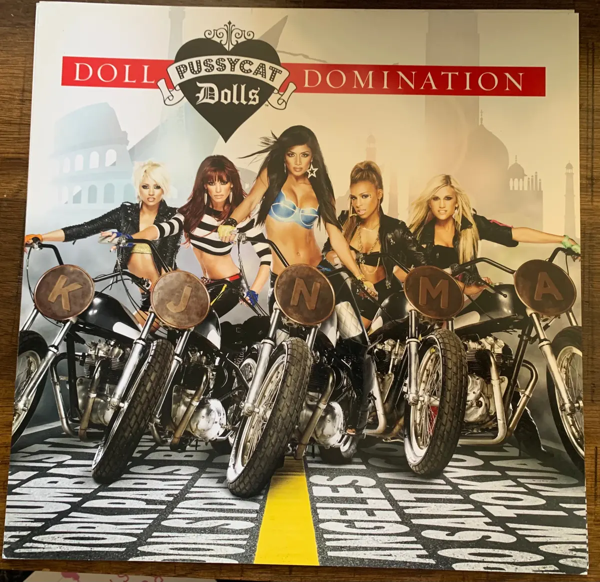 Pussycat Dolls - Promo Flat 12X12"  - Doll Domination  -Used 1