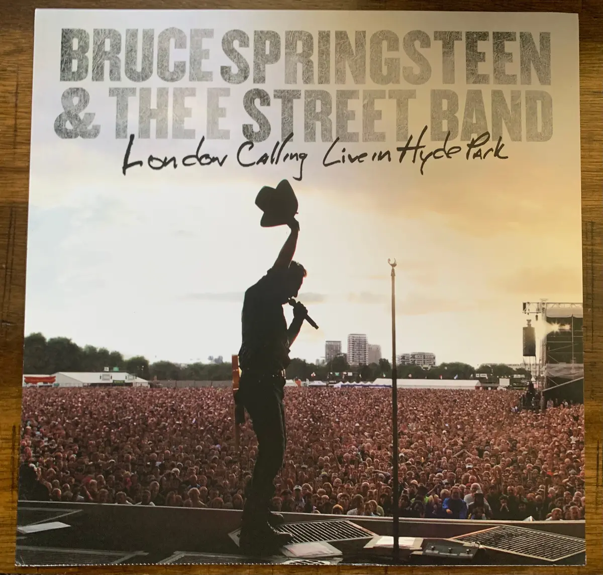 Bruce Springsteen  - Promo Flat 12X12"  - London Calling Live  -Used 1