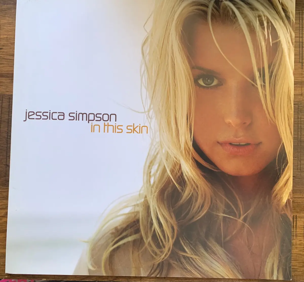 Jessica Simpson - Promo Flat 12X12"  - In This Skin  -Used 1