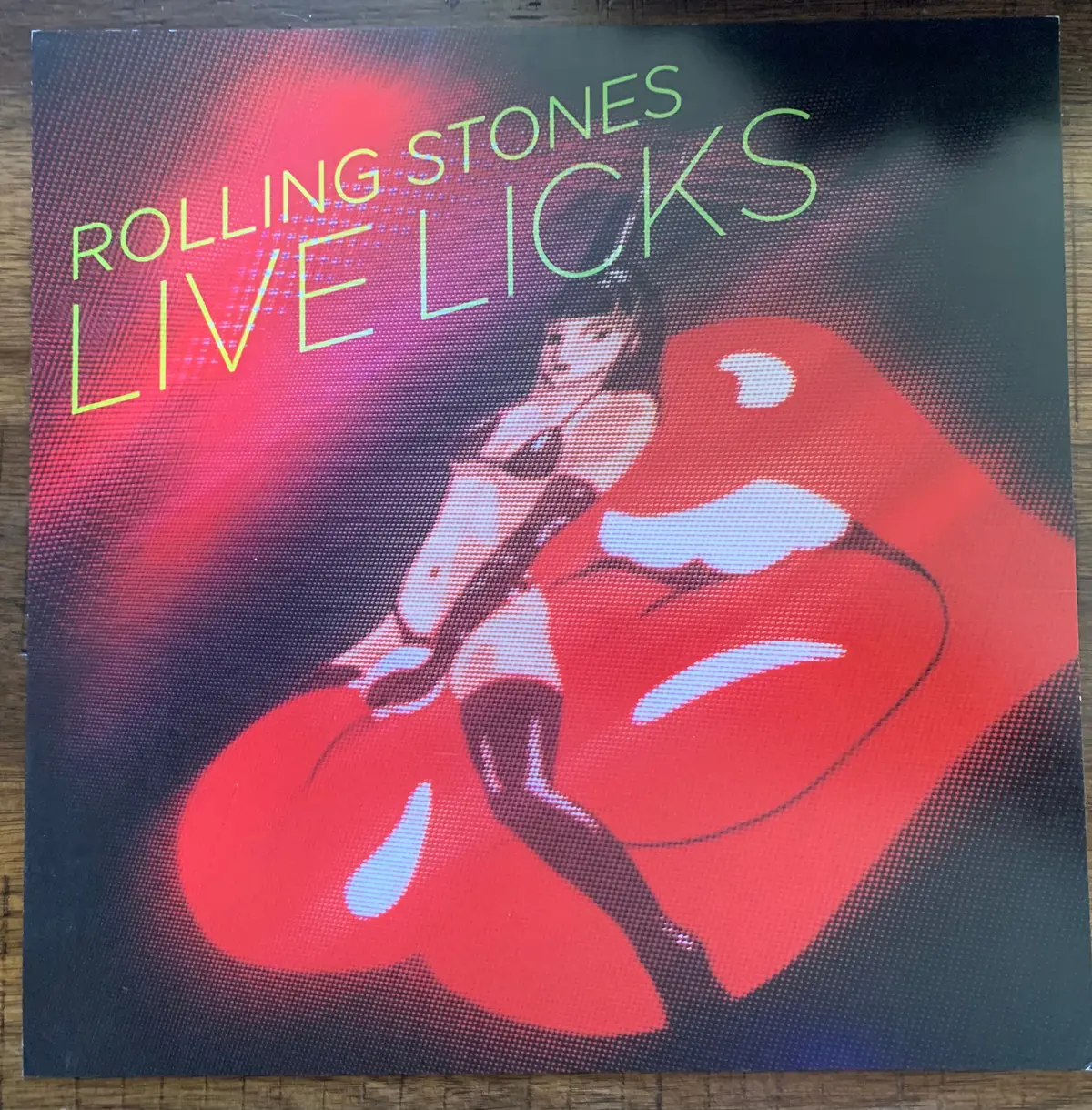 Rolling Stones - Promo Flat 12X12"  -Live Licks  -Used 1