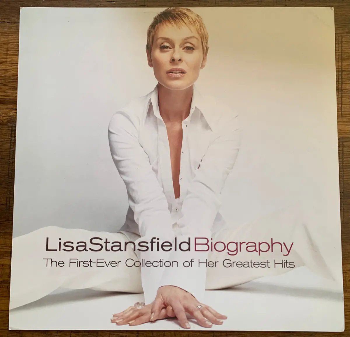 Lisa Stansfield - Promo Flat 12X12"  - Biography Hits Collection -Used 1