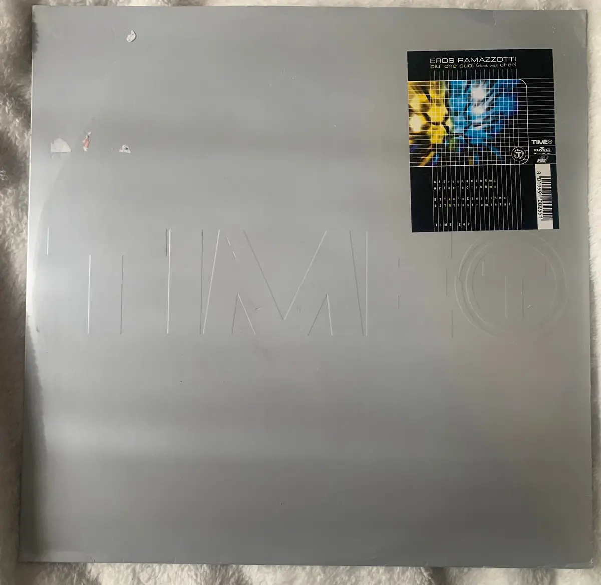 Eros Ramazzotti Ft: Cher  - Più Che Puoi 12" Remix Lp Import Vinyl - Used 1