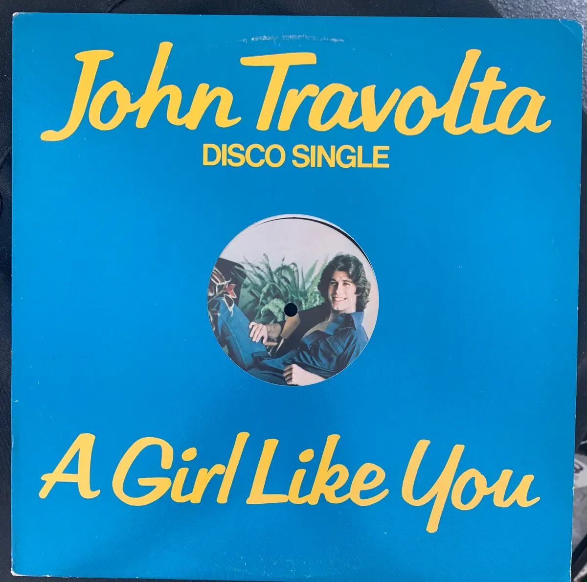 John Travolta - A Girl Like You (12" Disco Lp Vinyl) 1979 - Used 1