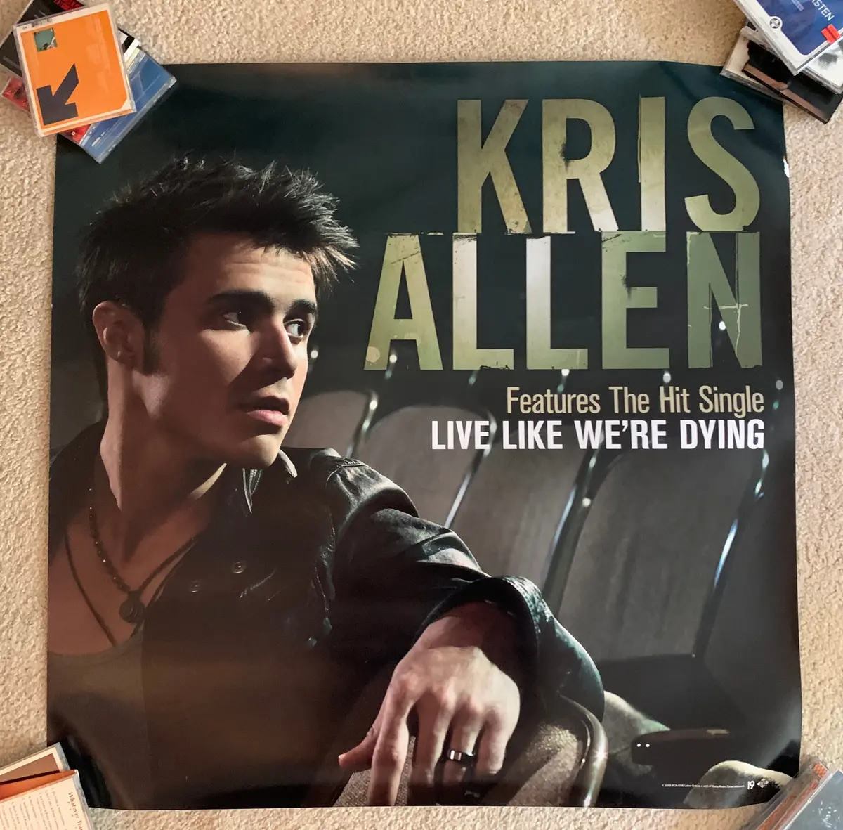 Kris Allen -  Official Large Promotional Print/Poster - 3X3 Ft 1