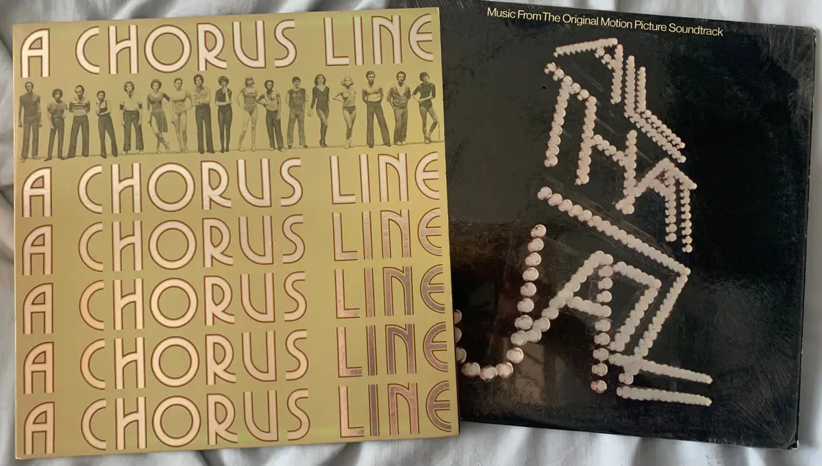 Fosse: All That Jazz  &  A Chorus Line /  Broadway Ocr Musical Lp Vinyl  - Used 1