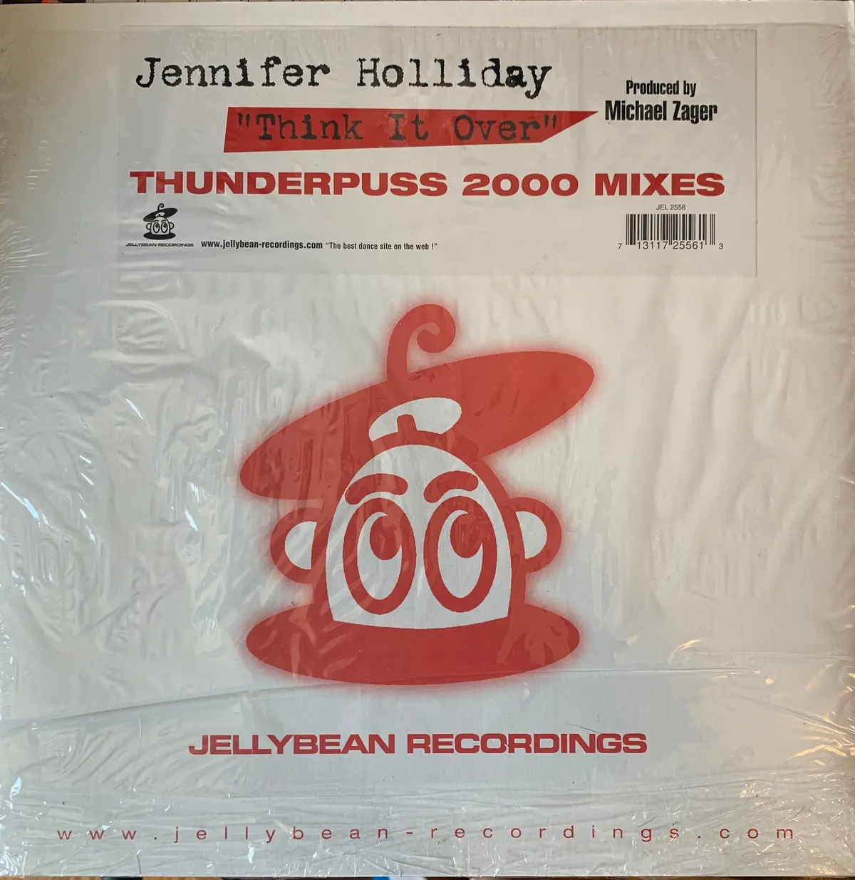 Jennifer Holliday - Think It Over  (Thunderpuss Mixes)  12"  Lp Vinyl - Used 1