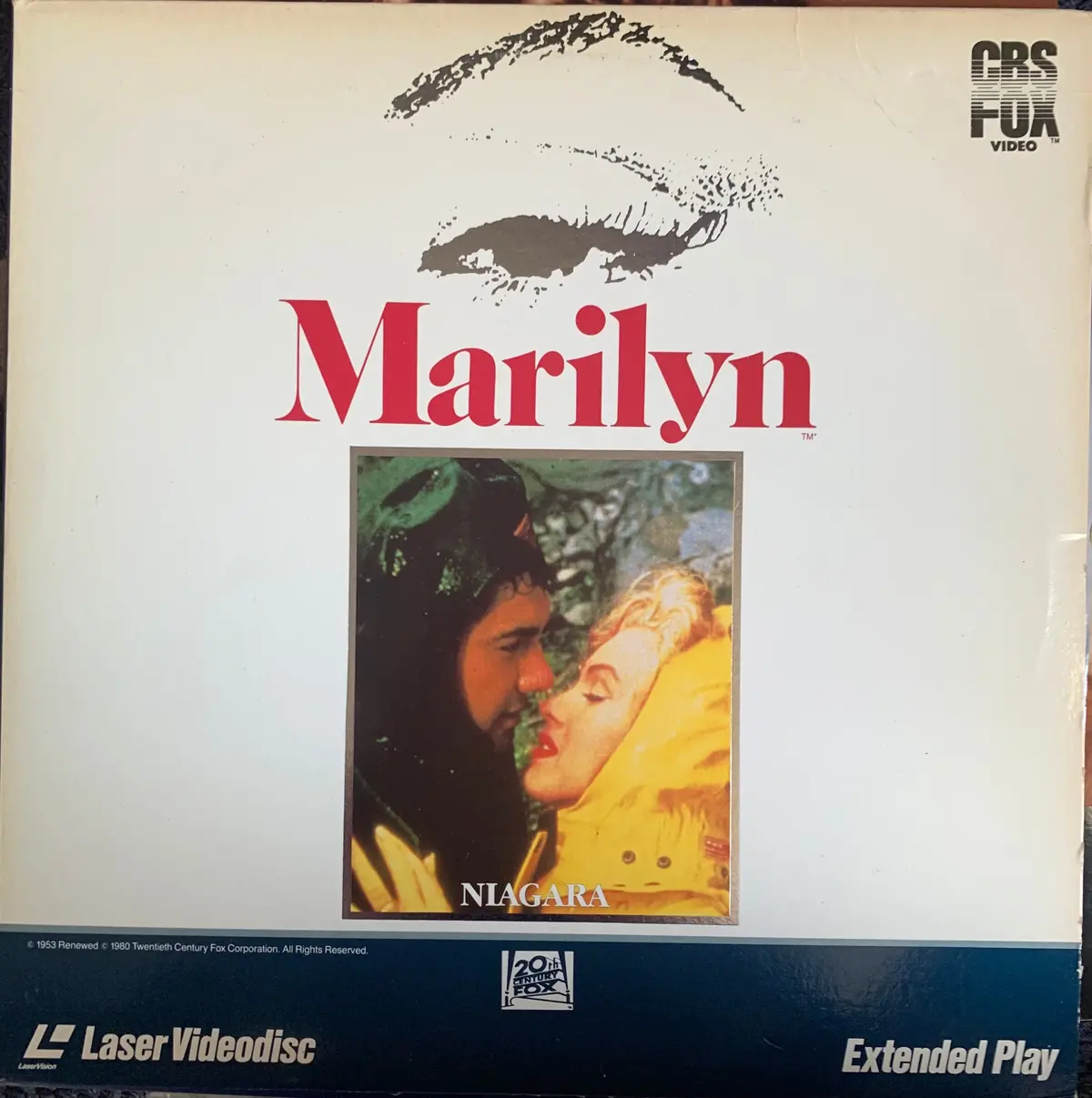 Marilyn Monroe - Niagara  (Laserdisc Film) - Used 1