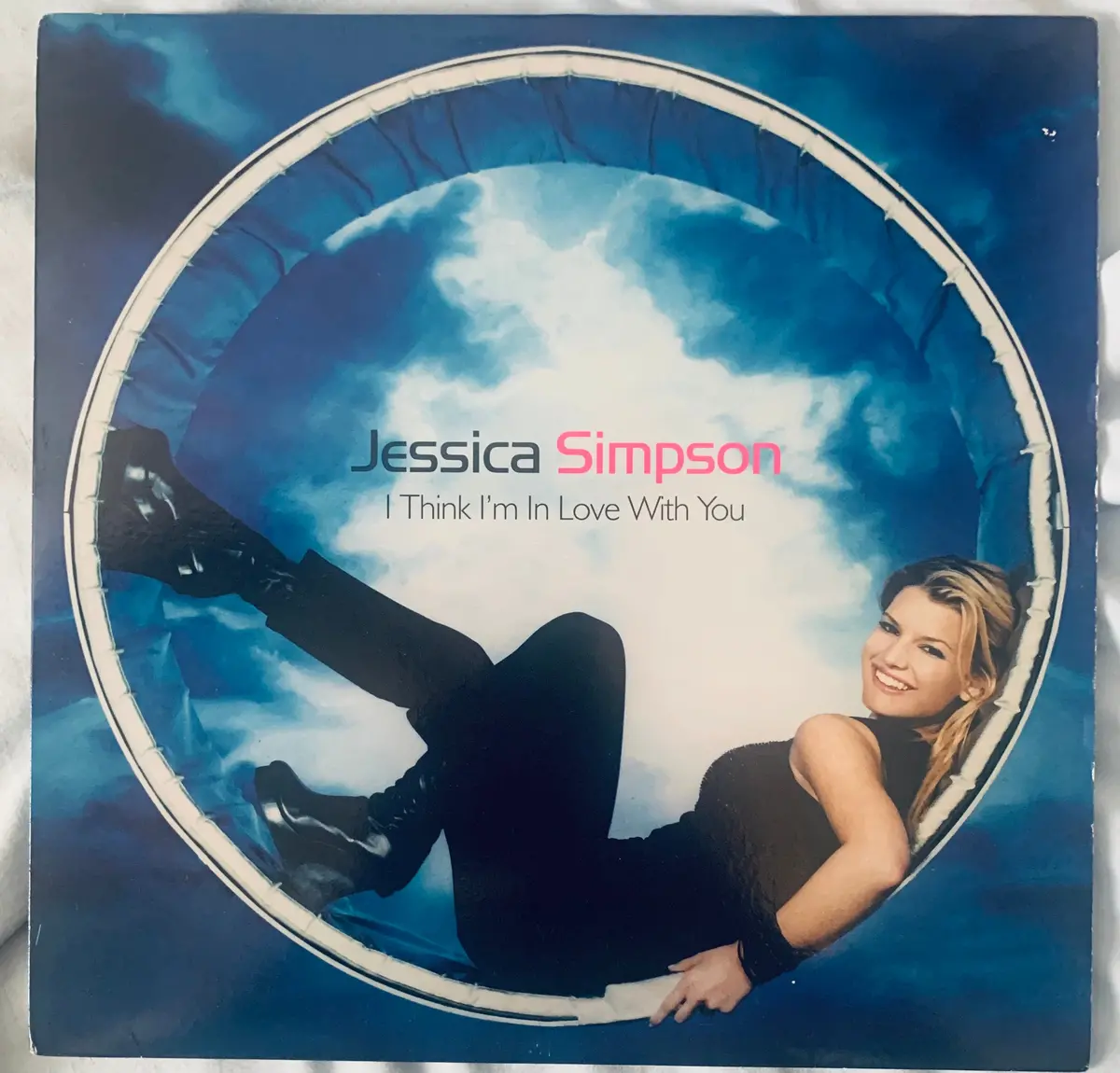 Jessica Simpson - I Think I'm In Love With You  12" Lp Vinyl - Used 1