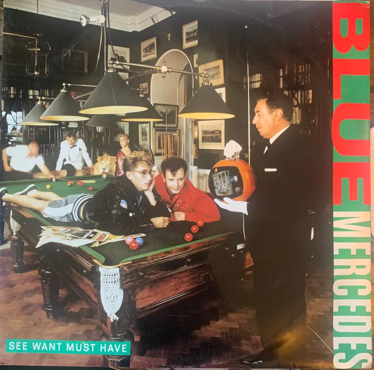 Blue Mercedes - She Want Must Have (Import 12") Lp Vinyl - Used 1