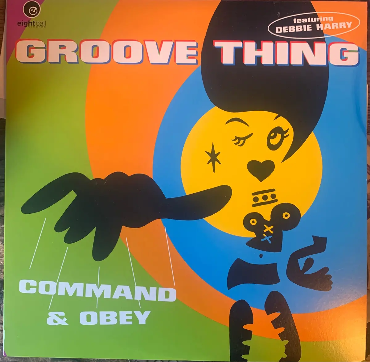 Debbie Harry - Command & Obey 12" Lp Vinyl - Used 1
