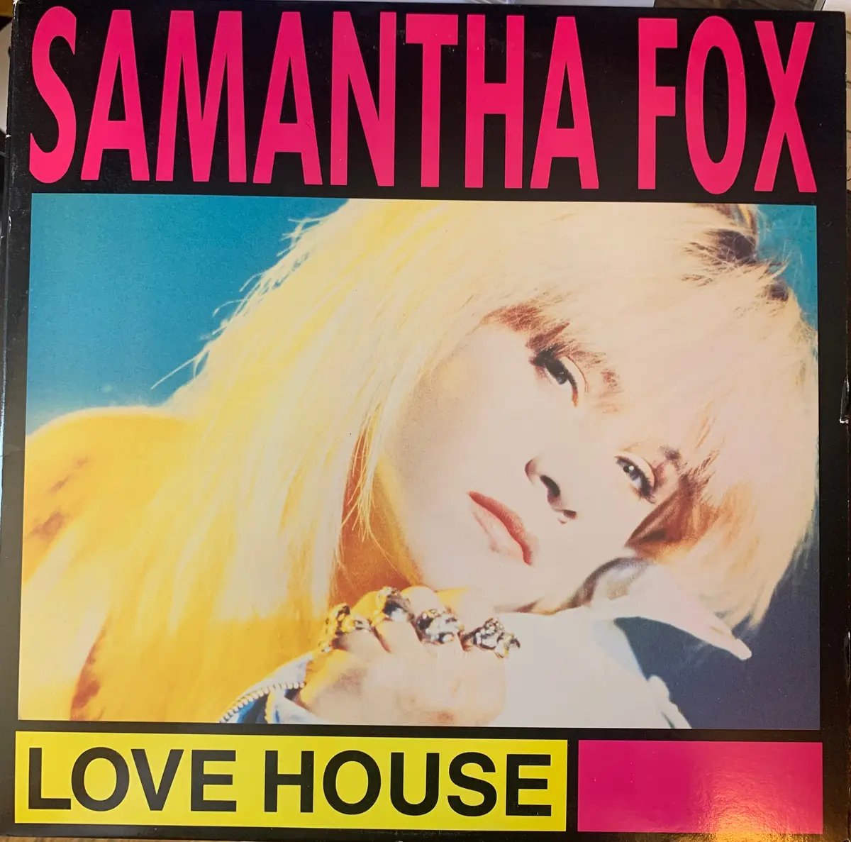 Samantha Fox - Love House  12" Remix Lp Vinyl - Used 1