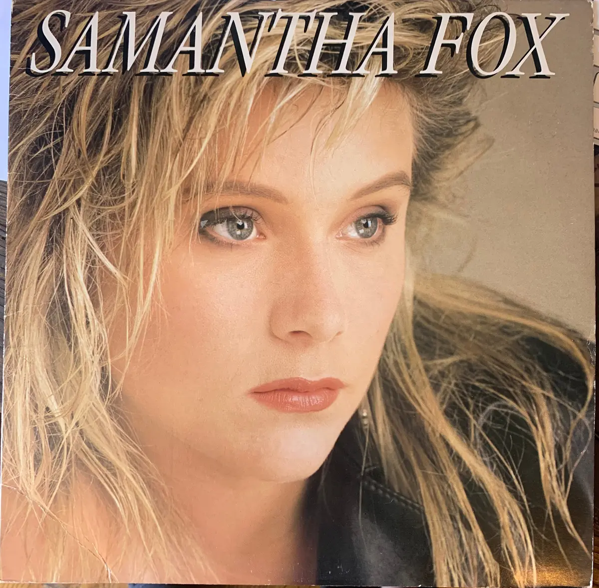 Samantha Fox - (Self Titled) 1987 Lp Vinyl - Used 1