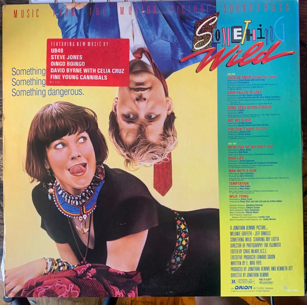 Something Wild Soundtrack Lp Vinyl - 1986 - Used 1