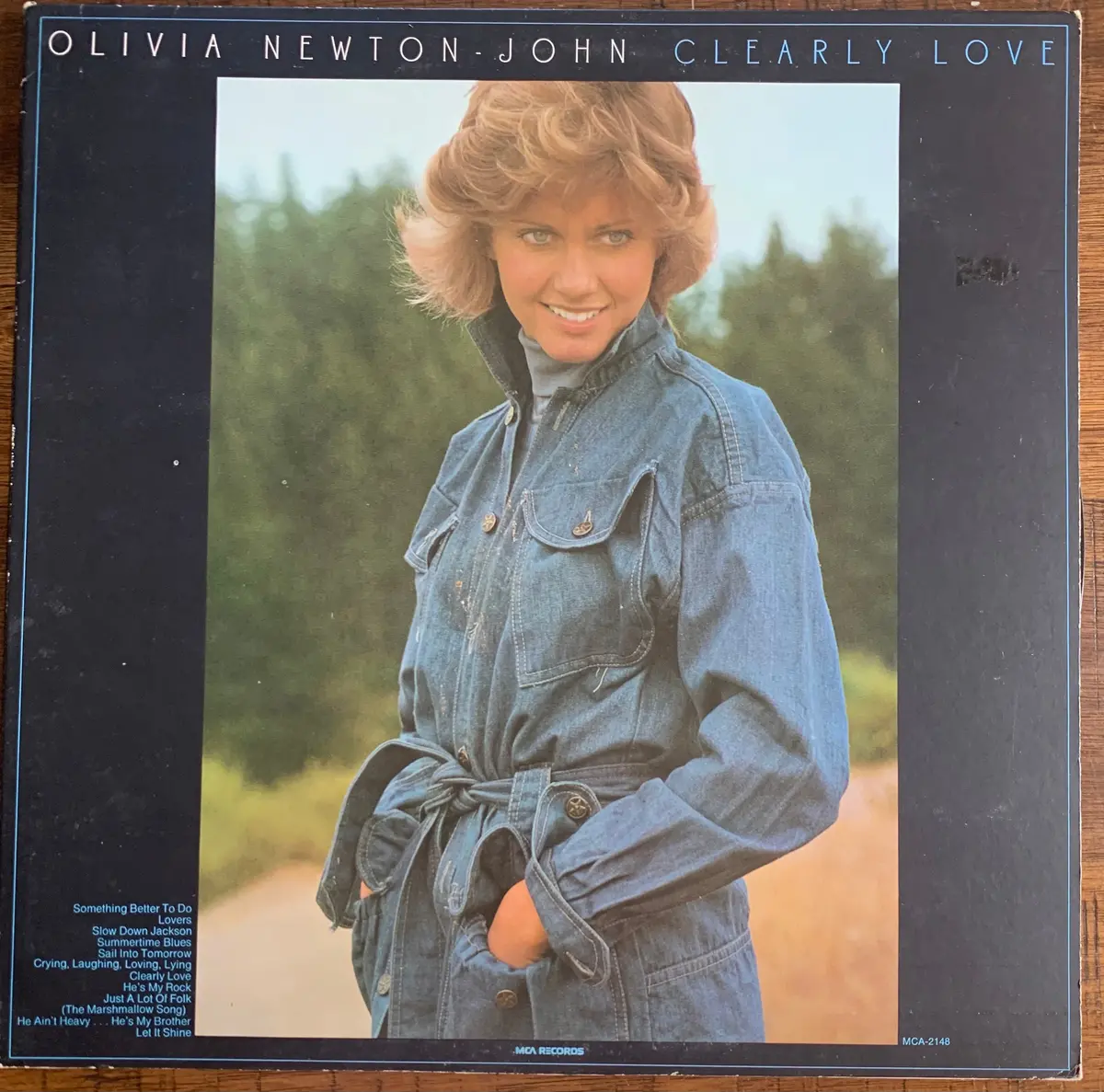 Olivia Newton-John    ---Clearly Love (Gatefold) Lp Vinyl - Used 1
