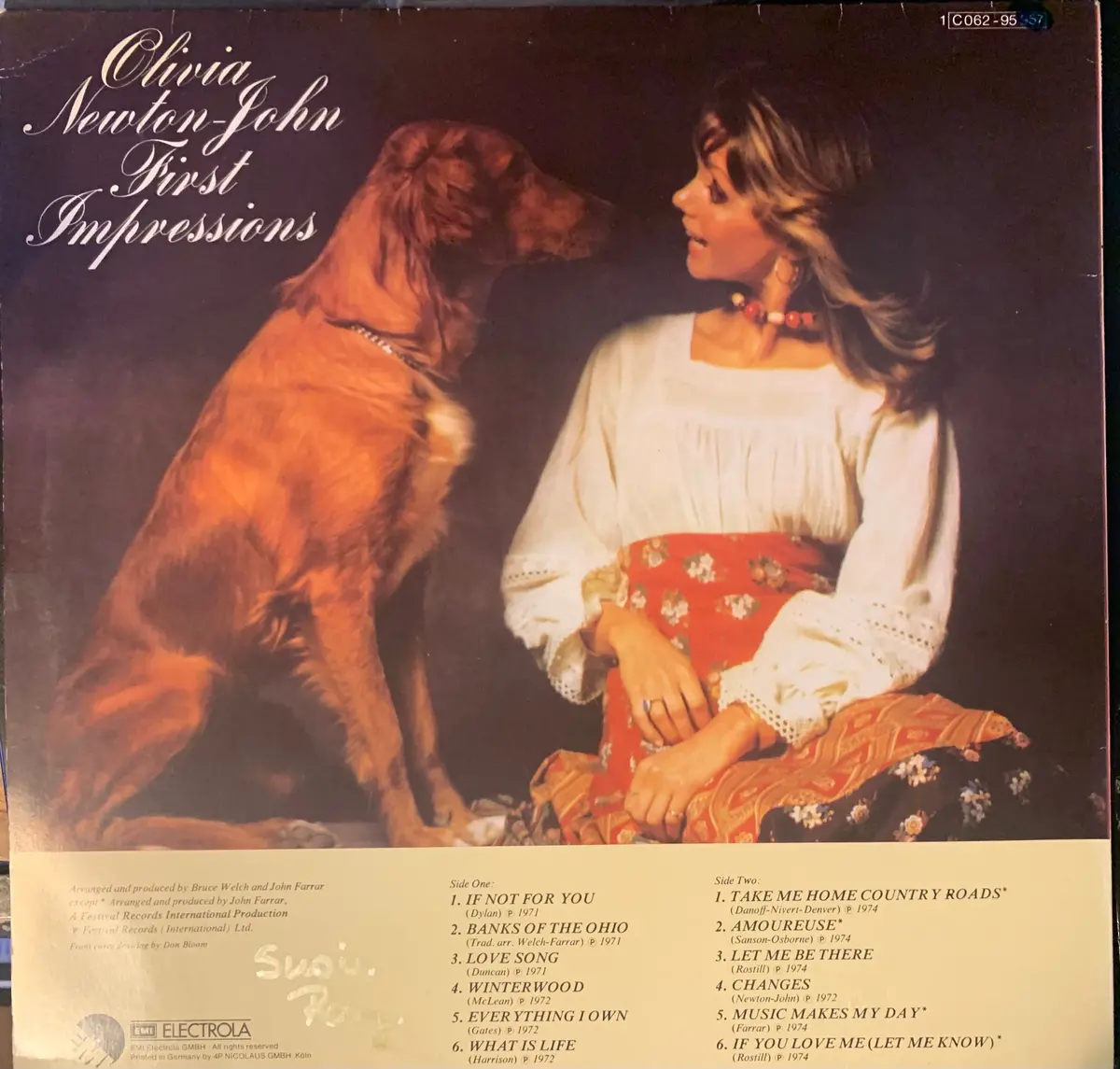 Olivia Newton-John ---- First Impressions (Import) Lp Vinyl - Used 2