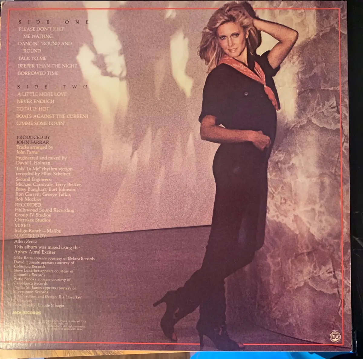 Olivia Newton-John ---- Totally Hot Lp Vinyl - Used 2