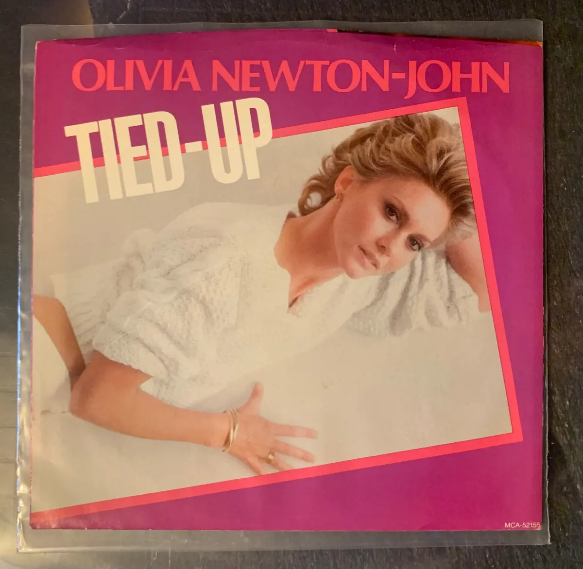Olivia Newton-John ----  Tied Up  45 Record 7" Vinyl - Used 1