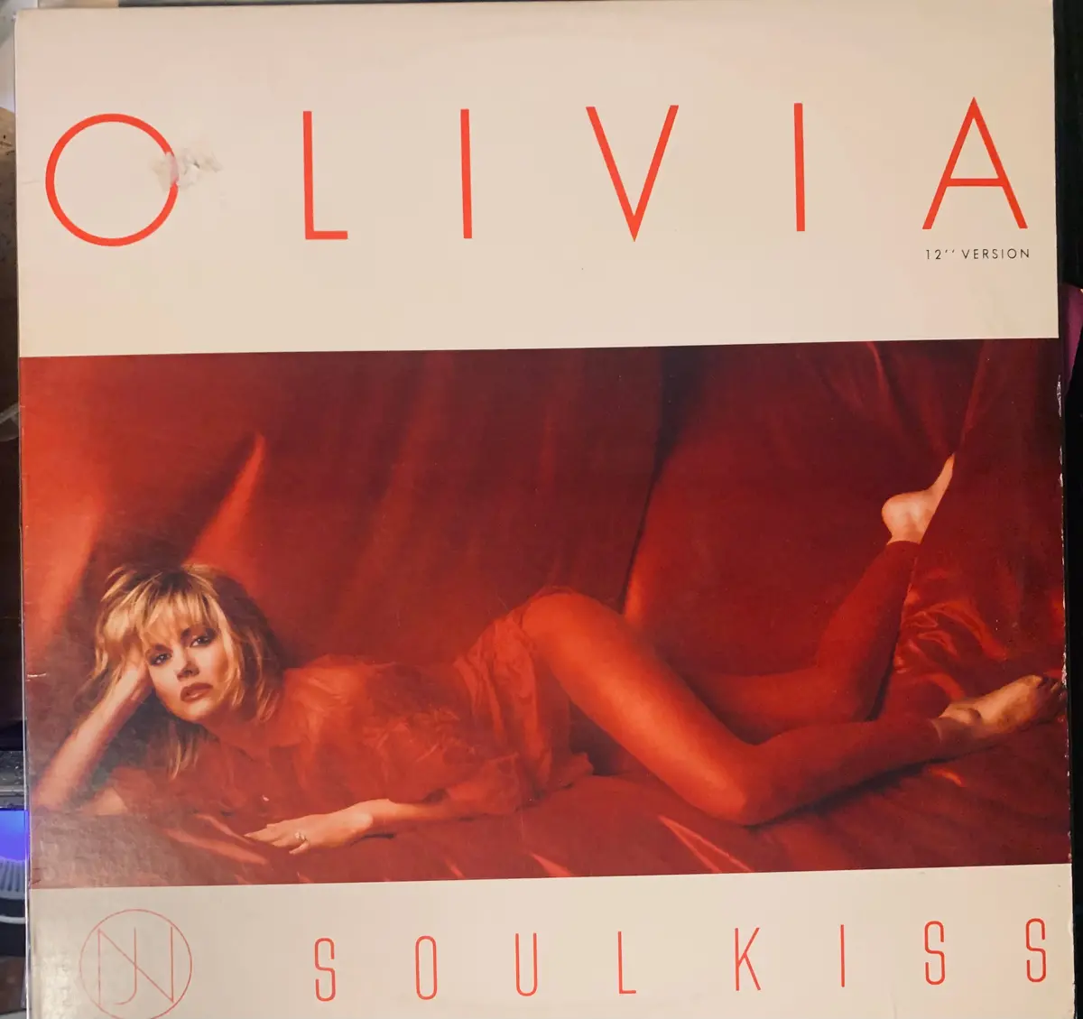 Olivia Newton-John - Soul Kiss 12" Remix Lp Vinyl - Used 1