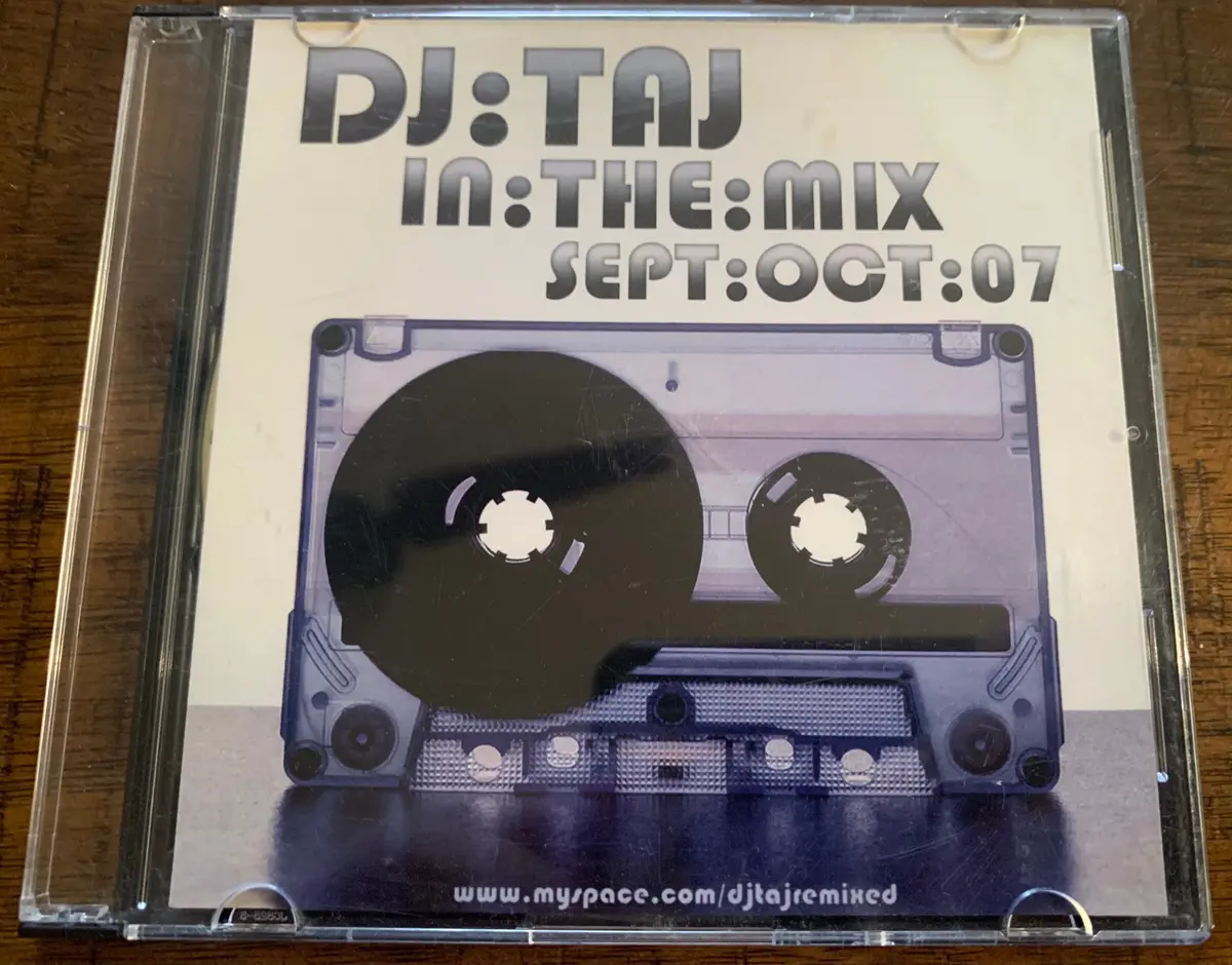 Dj Taj -- In The Mix Sept. '07 Cd - Used 1