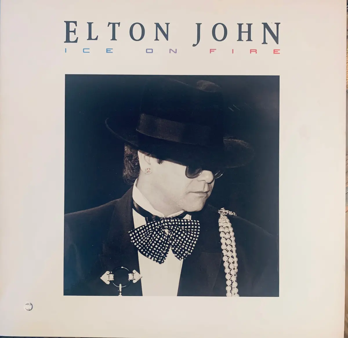 Elton John - Ice On Fire 1985 Lp Vinyl - Used 1