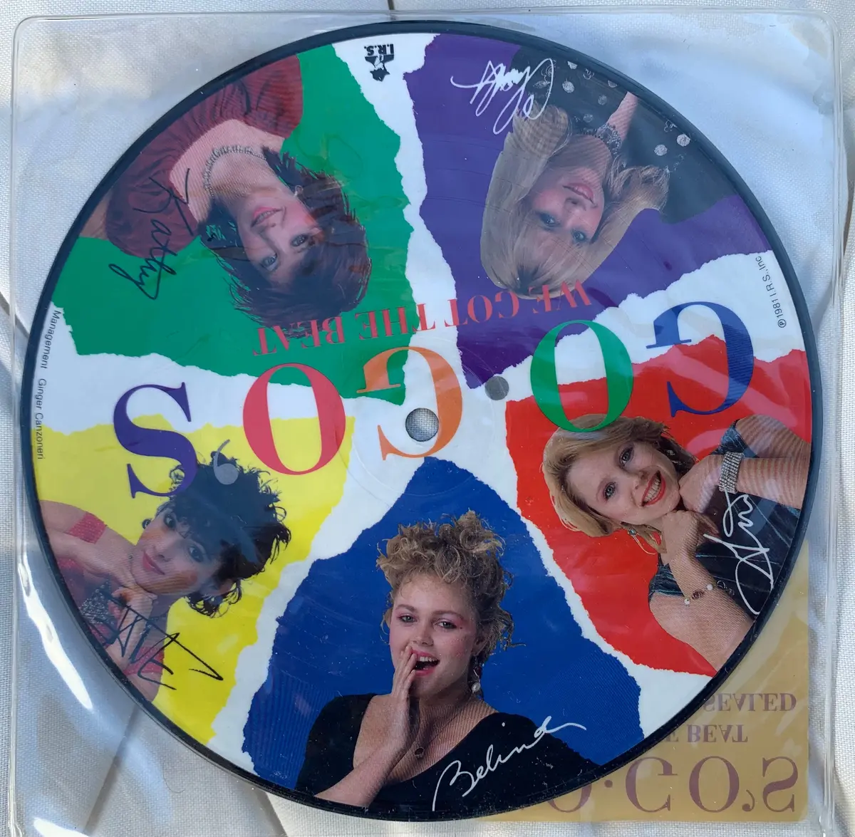 The Go-Go's - We Got The Beat 7" Picture Disc Vinyl (Original) Used 2