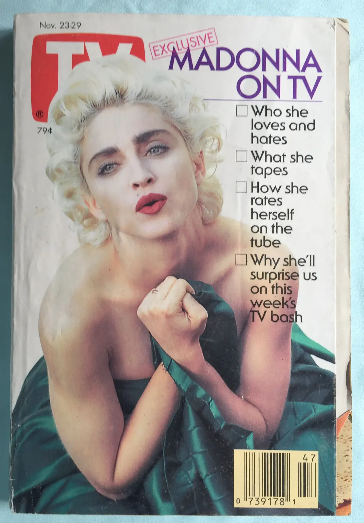 Madonna - 1991 Tv Guide Magazine 1