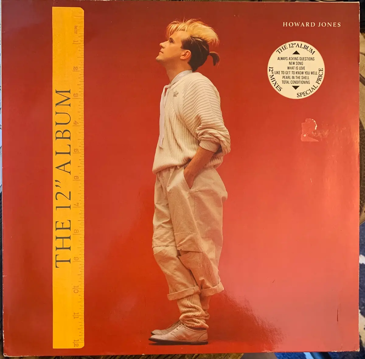 Howard Jones The 12" Album Vinyl Lp - Used 1