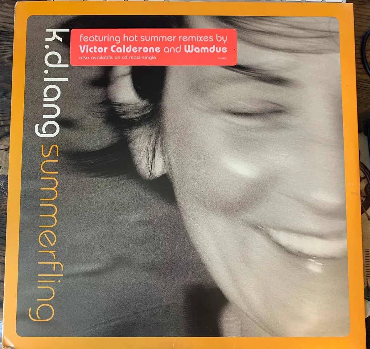 K.D. Lang - Summefling 12" Promo Lp Vinyl - Used 1