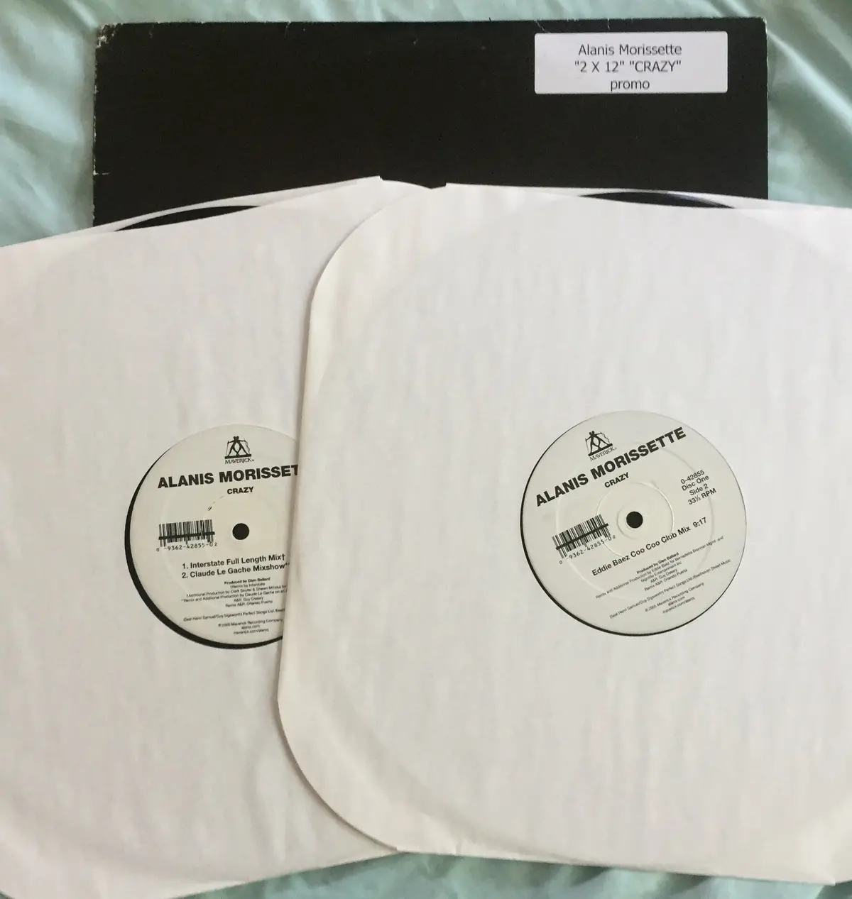 Alanis Morissette - Crazy (Double Promo Lp Vinyl) 12" Used 1