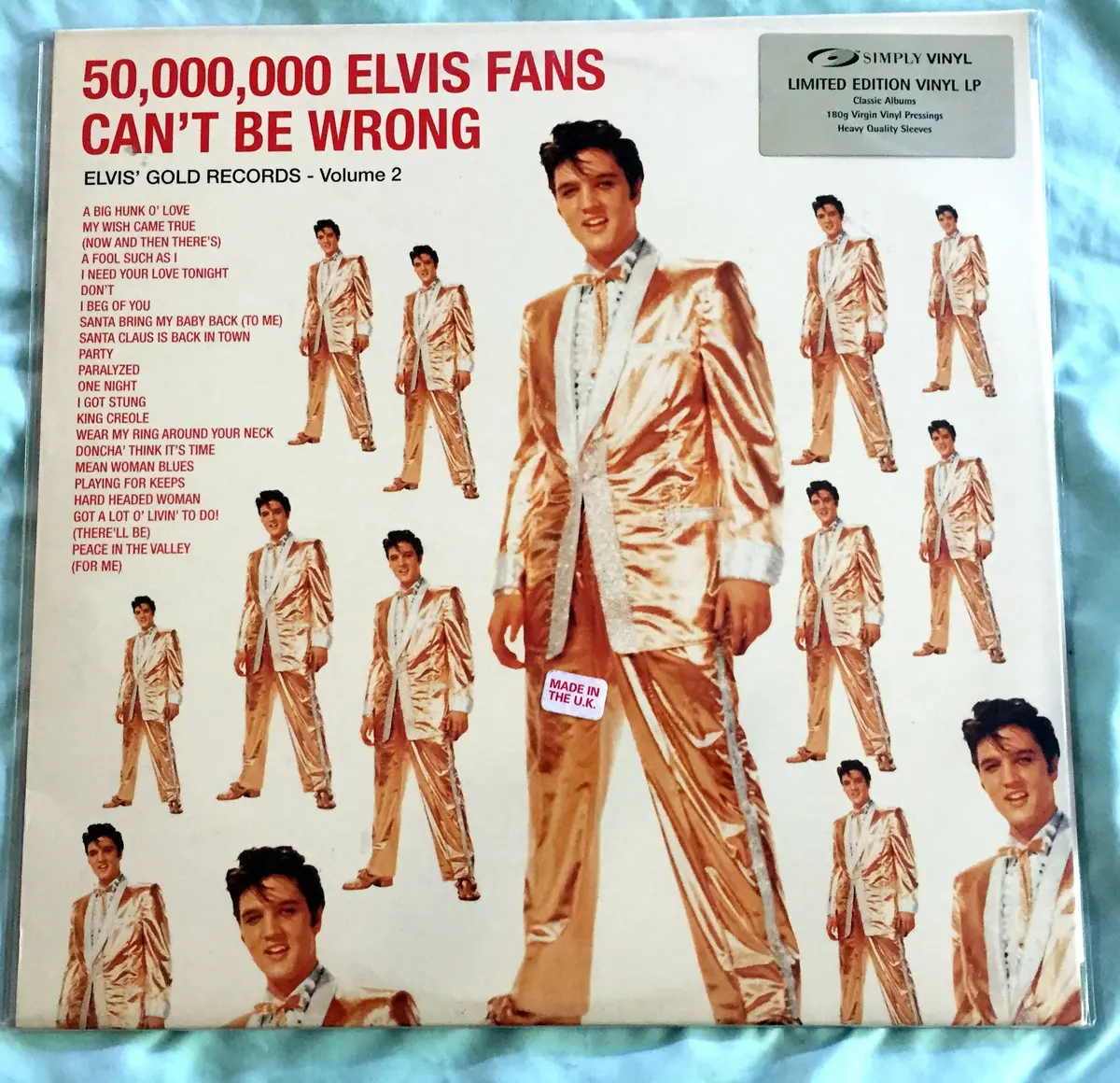 Elvis Presely - 50,000,000 Elvis Fans Can't Be Wrong Lp Vinyl 1