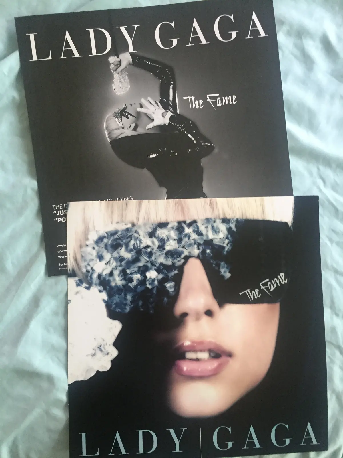 Lady Gaga - Official 12X12 The Fame Promotional Poster Flat - Used 1