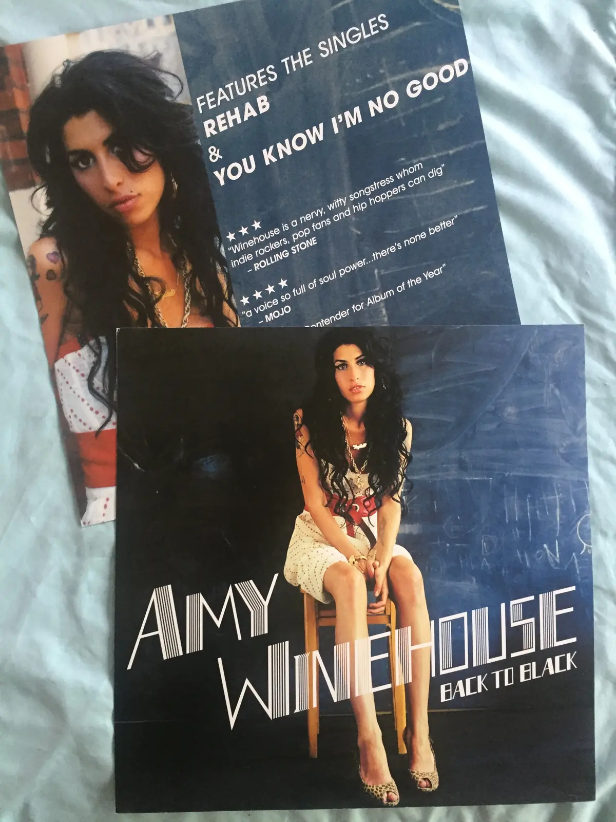 Amy Winehouse - Official Promotional Poster Flat "Back To Black" 1