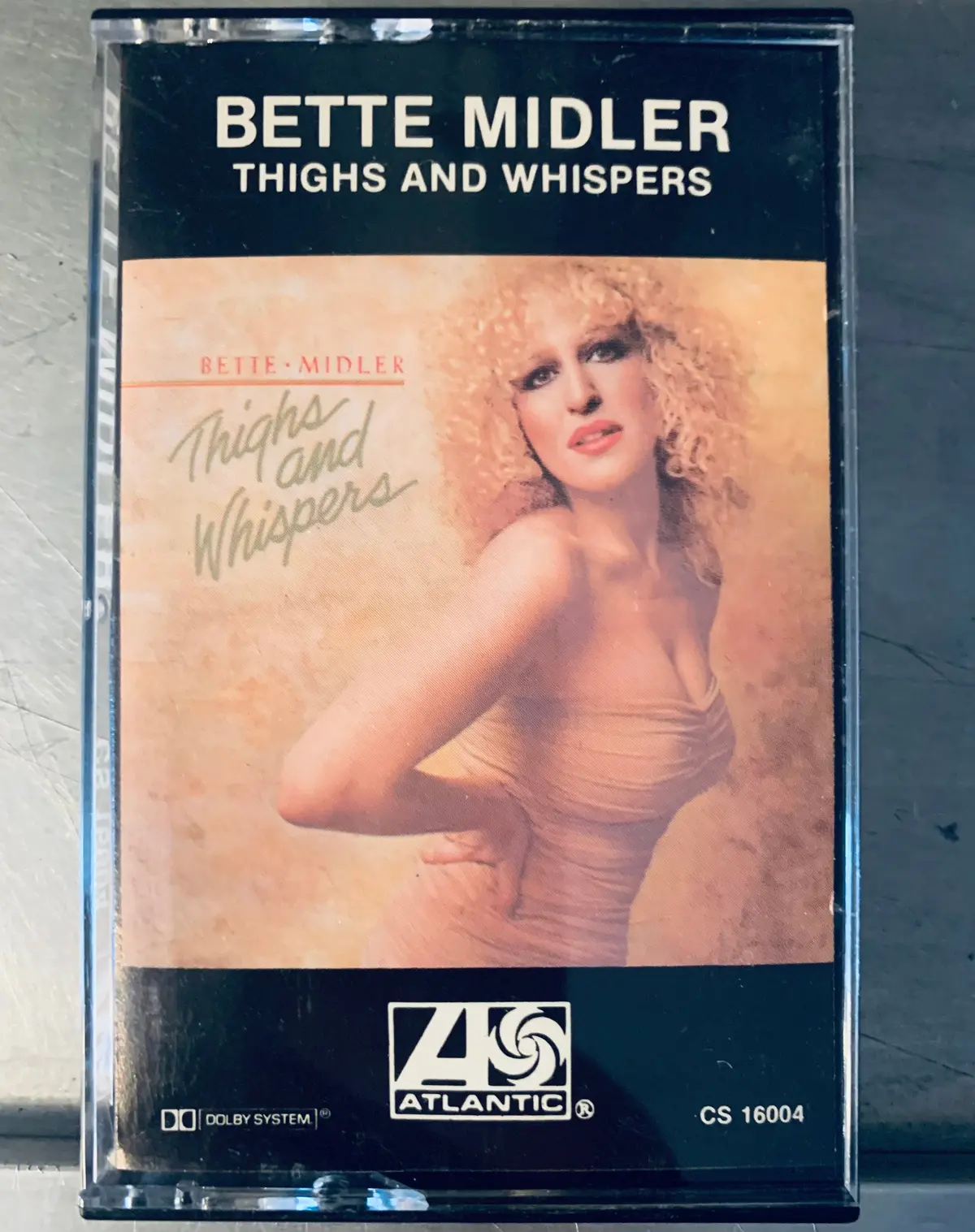 Bette Midler - Thighs And Whispers (Cassette Tape) Used 1