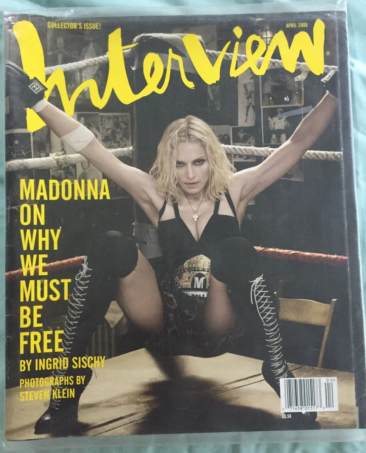 Madonna Interview Magazine 2008 1