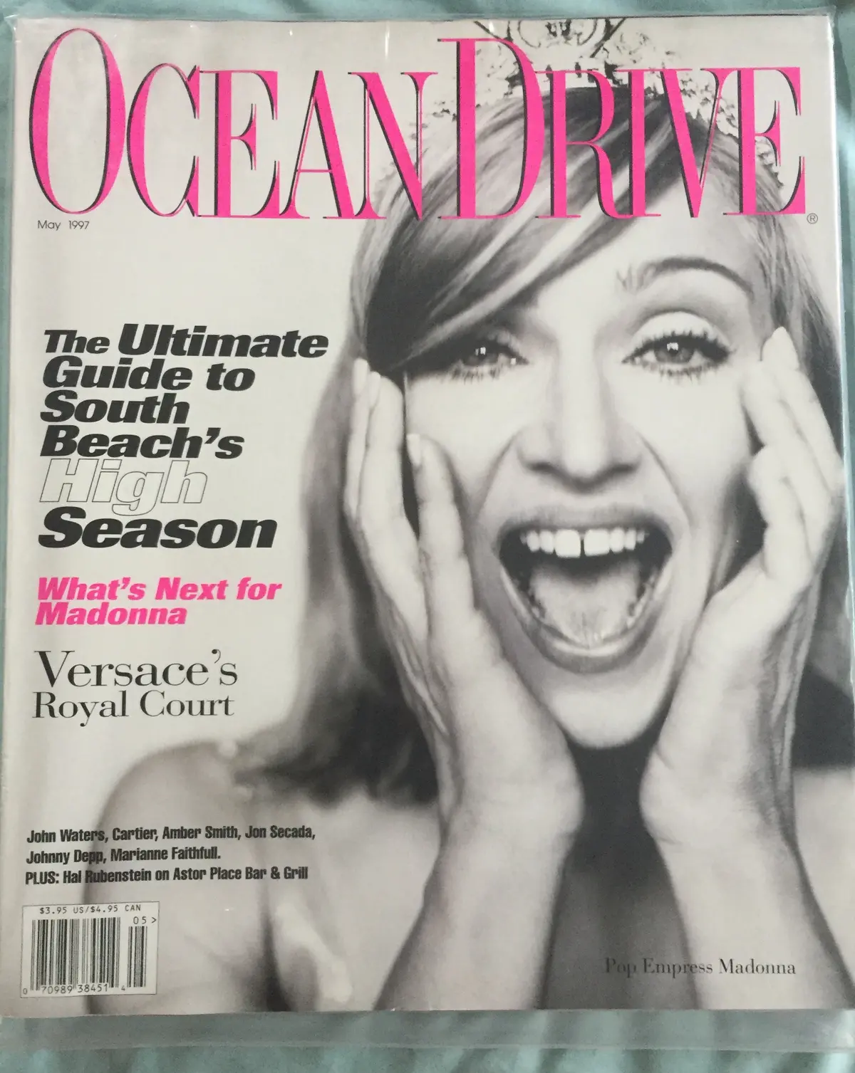Madonna Ocean Drive Magazine 1