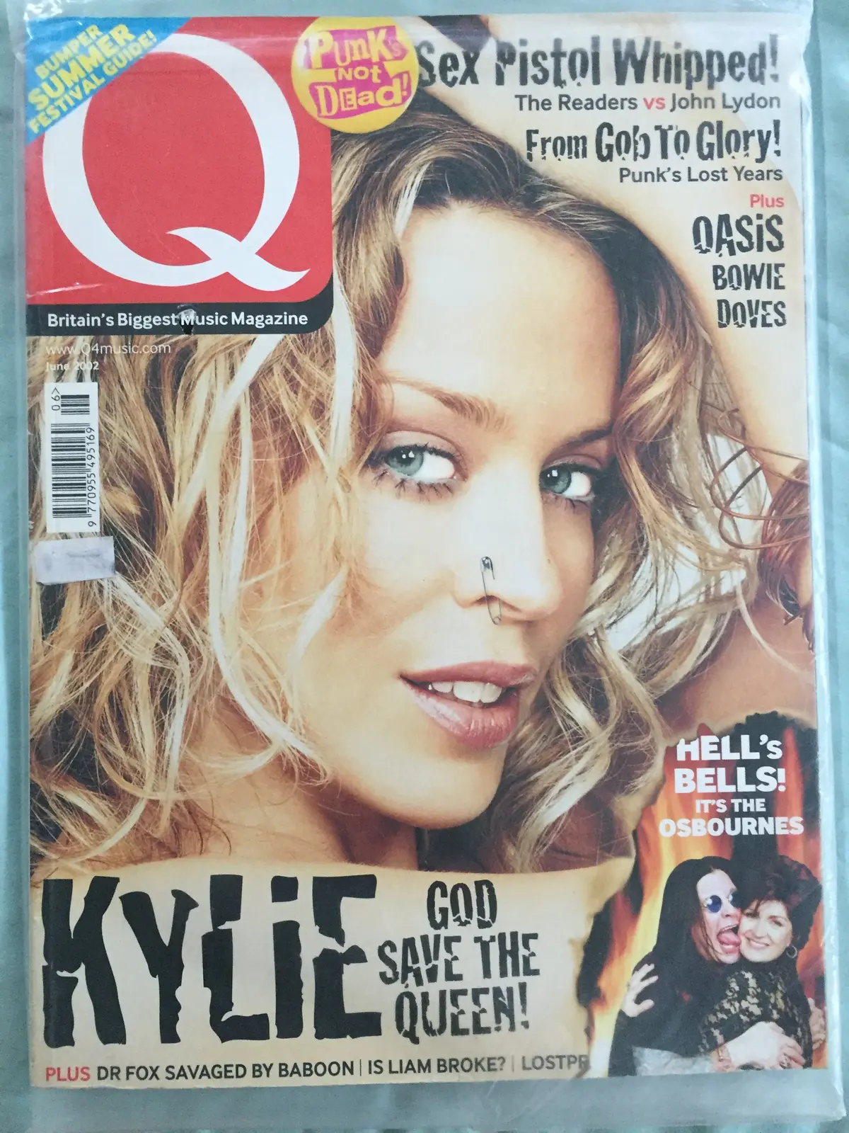 Kylie Minogue- 'Q' Magazine June 2002 1