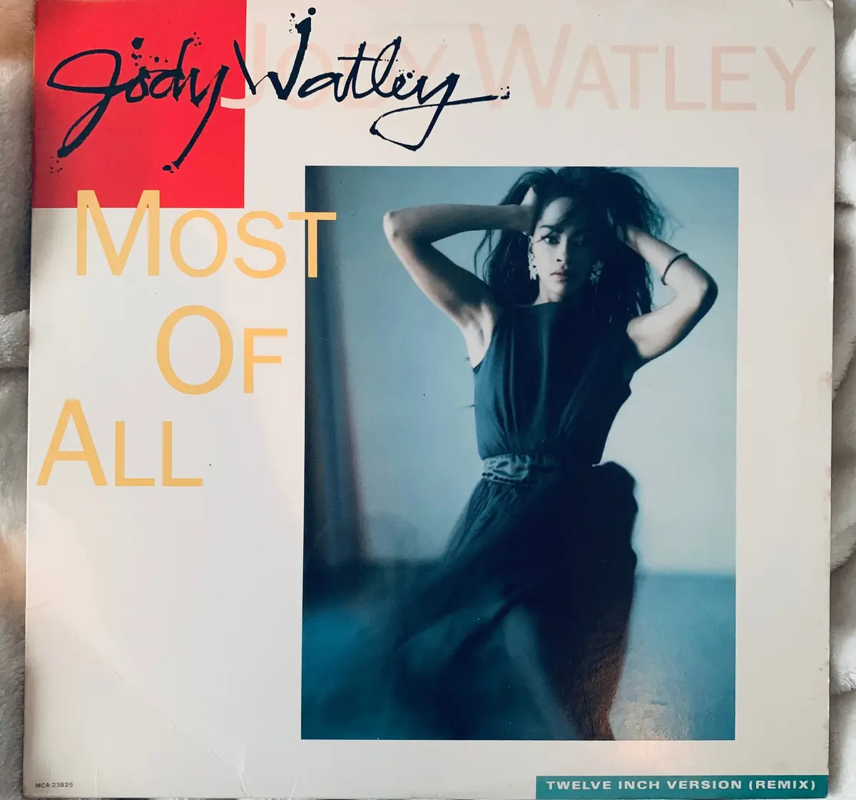 Jody Watley - Most Of All 12" Remix Lp Vinyl - Used 1