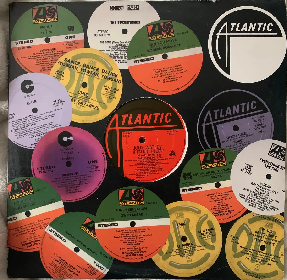 Jody Watley - If I'm Not In Love ( 2X12") Remix Lp Vinyl - Used 1