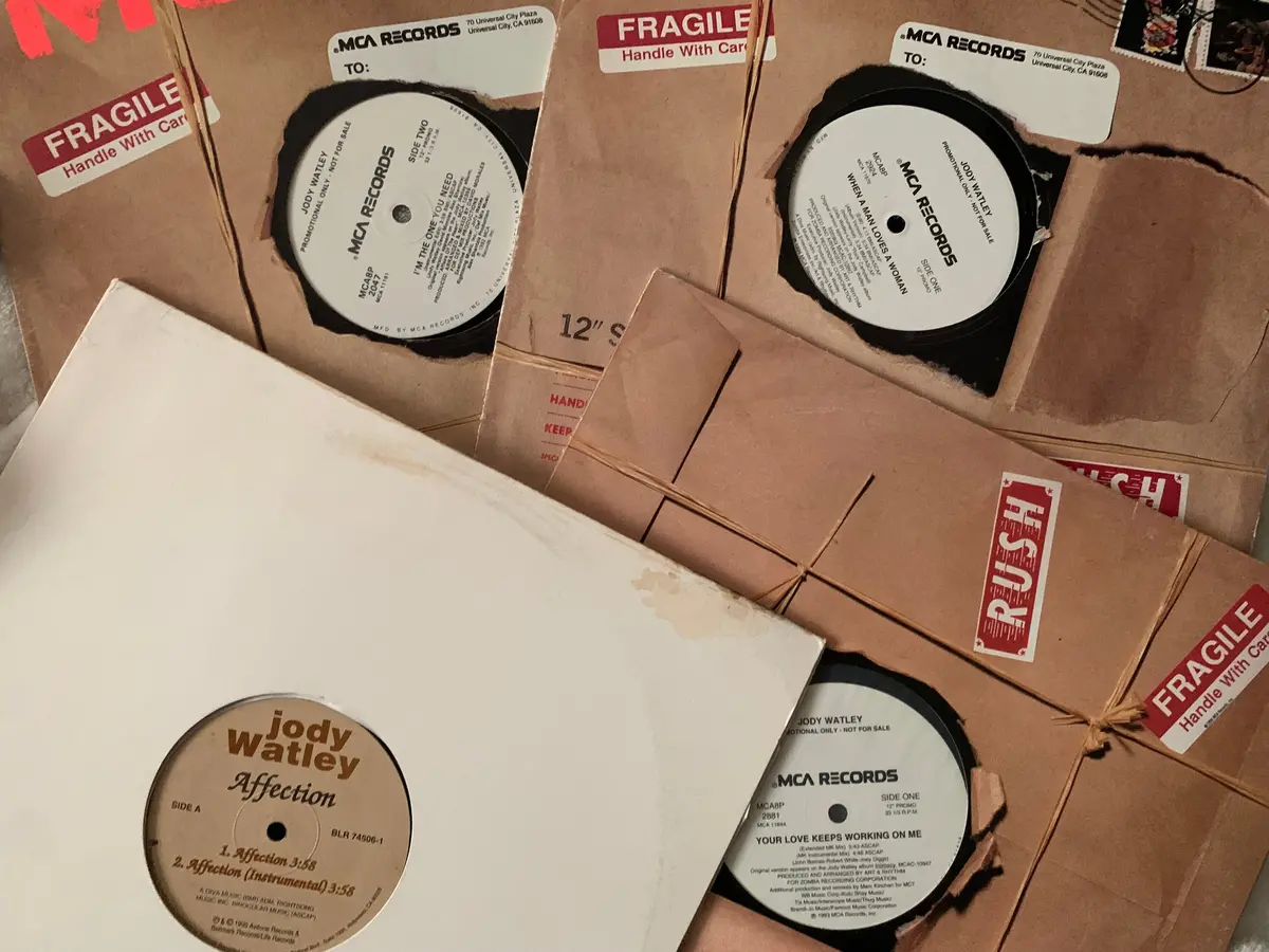 Jody Watley --Set Of Four  Promo 12" Remix Lp Vinyl  Used 1