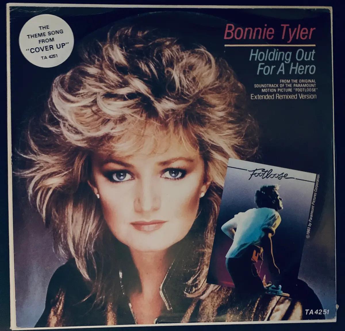 Bonnie Tyler - Holding Out For A Hero (Import 12" Lp) Vinyl - Used 1